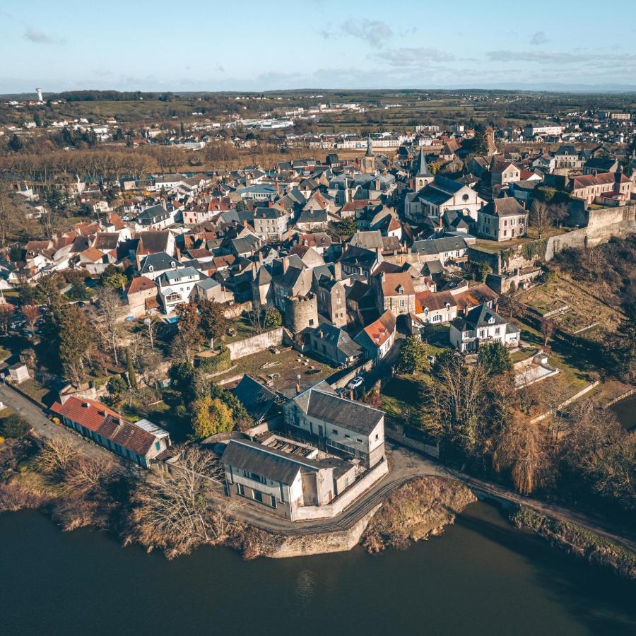 Апартаменты F3 Bord De Loire Complet Десиз Экстерьер фото